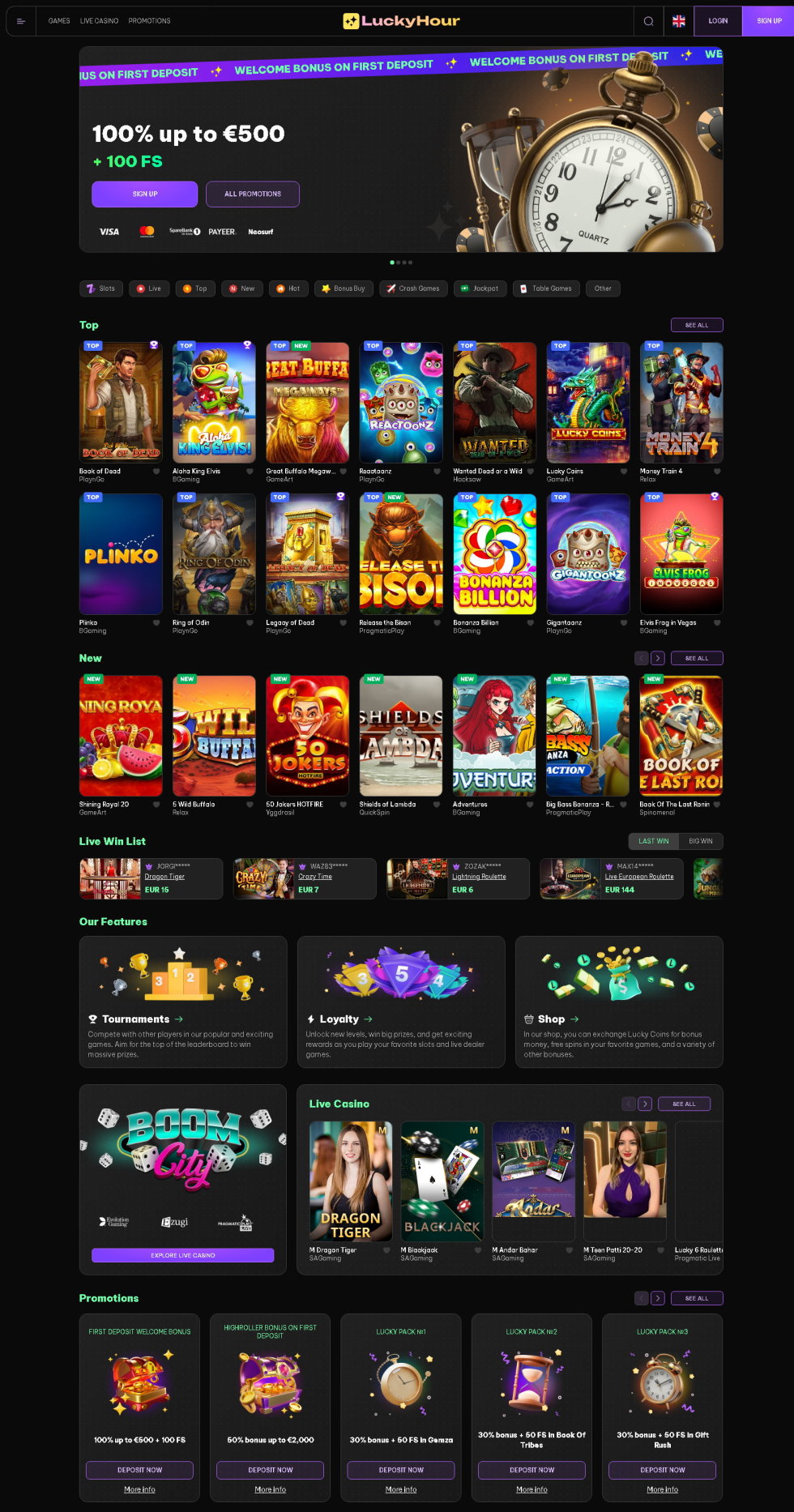 Lucky Hour Casino